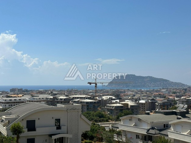 Квартира 2+1 в районе Оба — 115 м², с мебелью, вид на море и горы, подходит под ВНЖ - Ракурс 18