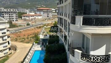 Квартира 2+1 в районе Оба — 115 м², с мебелью, вид на море и горы, подходит под ВНЖ - Ракурс 22