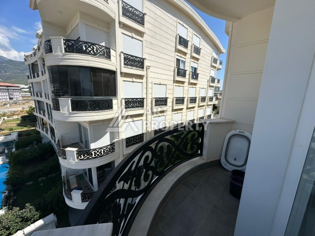 Квартира 2+1 в районе Оба — 115 м², с мебелью, вид на море и горы, подходит под ВНЖ - Ракурс 22