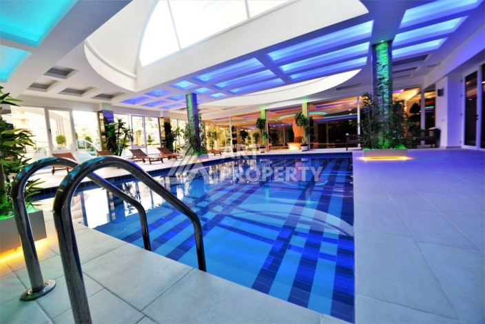 Элитная квартира 2+1 с панорамным видом на море в Махмутларе, 115 м² - Ракурс 6