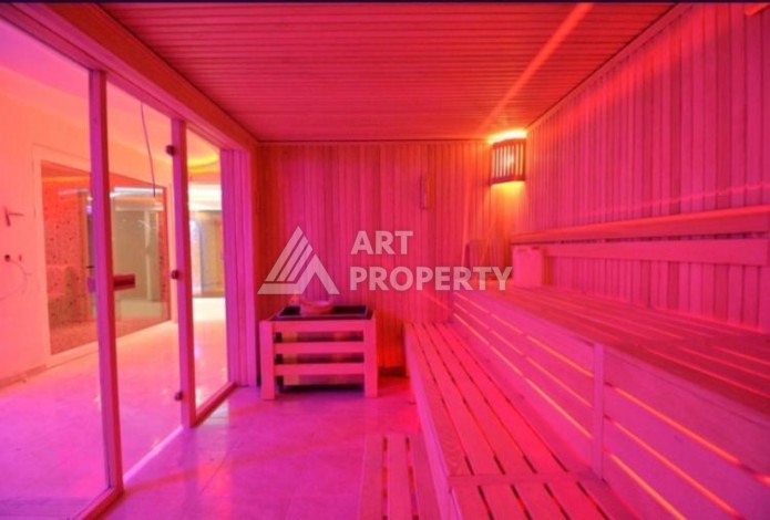 Элитная квартира 2+1 с панорамным видом на море в Махмутларе, 115 м² - Ракурс 8