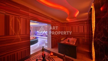 Элитная квартира 2+1 с панорамным видом на море в Махмутларе, 115 м² - Ракурс 10