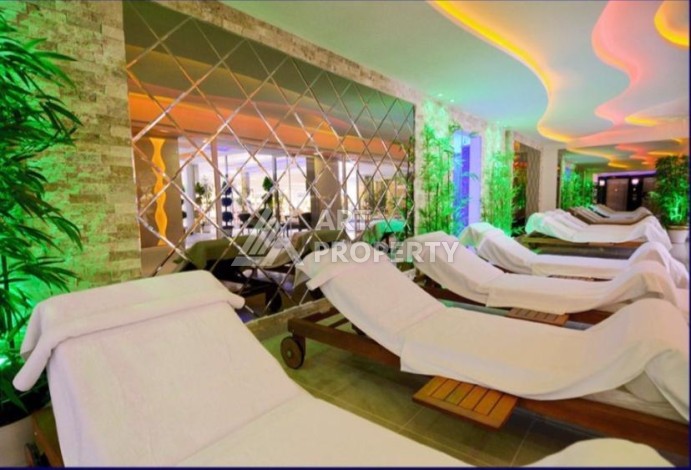 Элитная квартира 2+1 с панорамным видом на море в Махмутларе, 115 м² - Ракурс 11