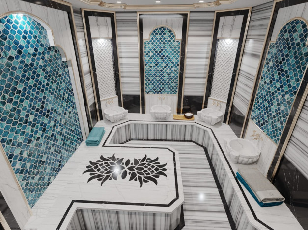 Пентхаусы в новом комлпексе на этапе строительства в районе Каргыджак, 90-180 м2 - Ракурс 20