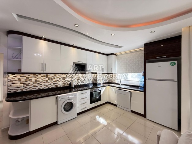 Элитная квартира 2+1 с панорамным видом на море в Махмутларе, 115 м² - Ракурс 19