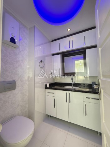 Элитная квартира 2+1 с панорамным видом на море в Махмутларе, 115 м² - Ракурс 21