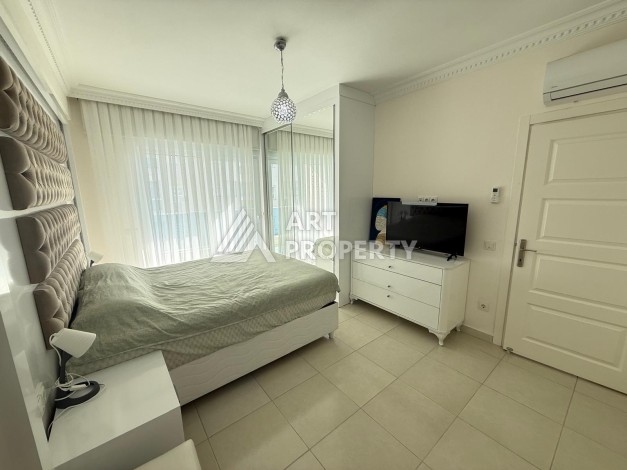 Элитная квартира 2+1 с панорамным видом на море в Махмутларе, 115 м² - Ракурс 30