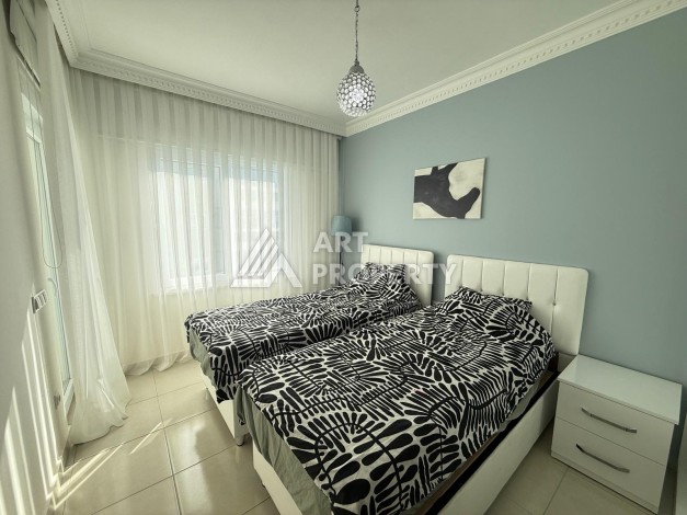 Элитная квартира 2+1 с панорамным видом на море в Махмутларе, 115 м² - Ракурс 33