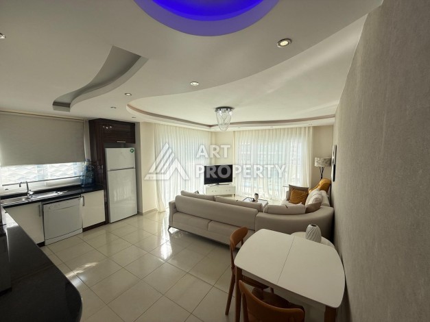 Элитная квартира 2+1 с панорамным видом на море в Махмутларе, 115 м² - Ракурс 41