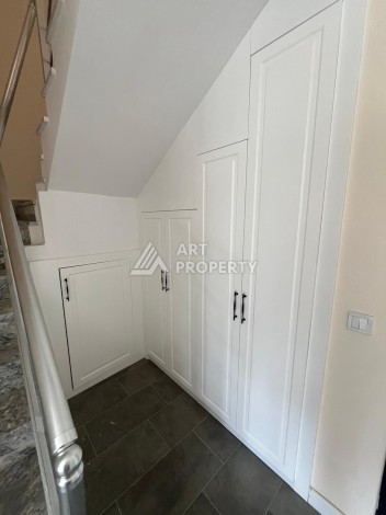 Садовый дуплекс 2+1 в районе Оба — 140 м², собственный зелёный сад, подходит под ВНЖ - Ракурс 12