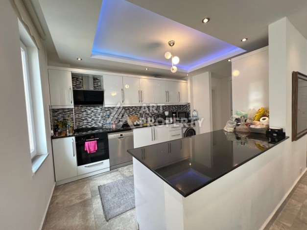 Дуплекс 4+1 в районе Оба — 200 м², с мебелью, подходит под ВНЖ - Ракурс 5