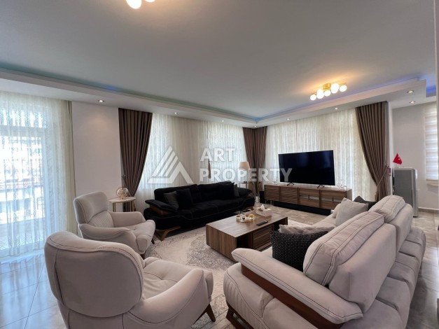 Дуплекс 4+1 в районе Оба — 200 м², с мебелью, подходит под ВНЖ - Ракурс 6