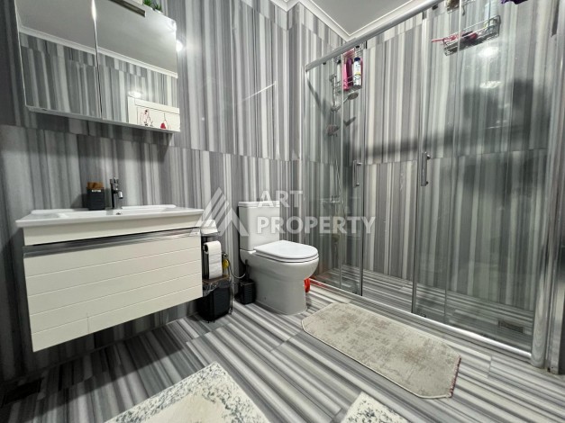 Дуплекс 4+1 в районе Оба — 200 м², с мебелью, подходит под ВНЖ - Ракурс 16