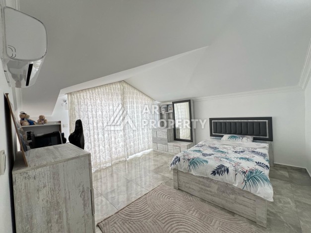 Дуплекс 4+1 в районе Оба — 200 м², с мебелью, подходит под ВНЖ - Ракурс 21