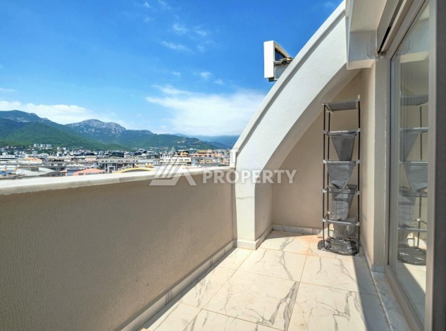 Двухуровневый пентхаус 4+1 в элитном комплексе района Оба, 165 м², подходит под гражданство - Ракурс 19