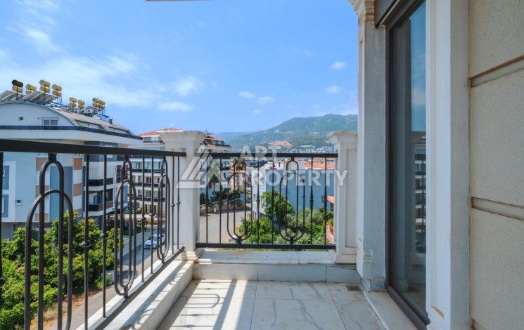 Двухуровневый пентхаус 4+1 в элитном комплексе района Оба, 165 м², подходит под гражданство - Ракурс 24