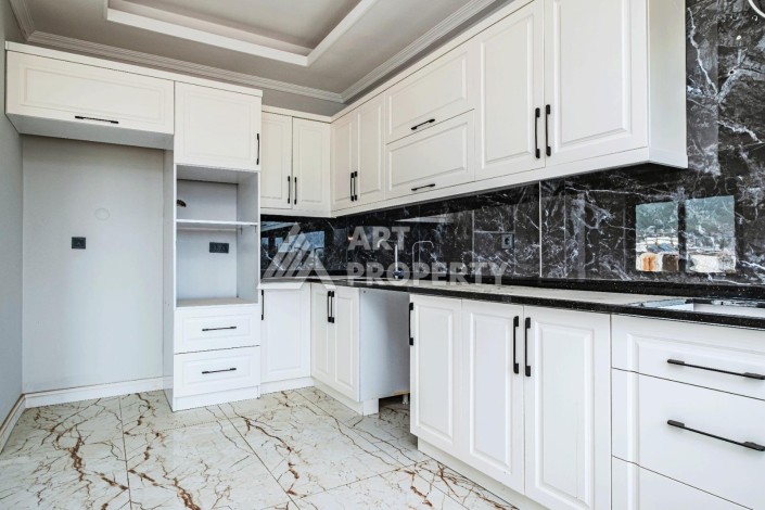 Двухуровневый пентхаус 4+1 в элитном комплексе района Оба, 165 м², подходит под гражданство - Ракурс 34