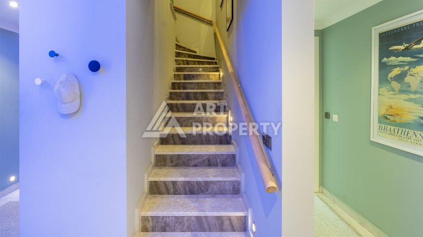 Пентхаус 4+1 в районе Оба — 260 м², подходит под ВНЖ, 1200 м до моря - Ракурс 23