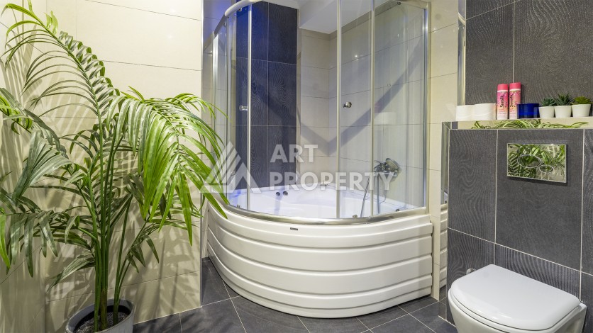 Пентхаус 4+1 в районе Оба — 260 м², подходит под ВНЖ, 1200 м до моря - Ракурс 34