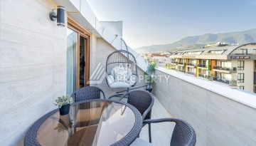 Пентхаус 4+1 в районе Оба — 260 м², подходит под ВНЖ, 1200 м до моря - Ракурс 36