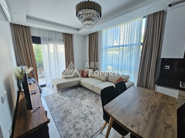 Просторная квартира 1+1 в Махмутларе в комплексе 2023 года с отельной инфраструктурой - Ракурс 1