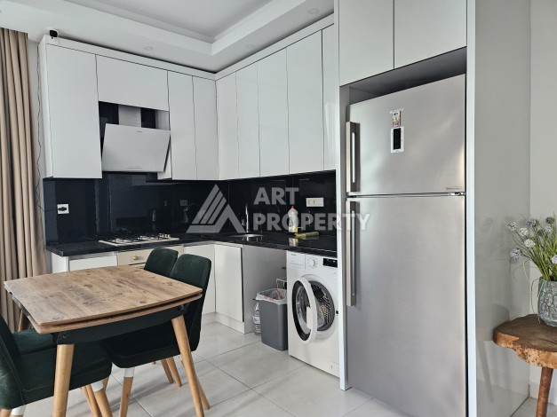 Просторная квартира 1+1 в Махмутларе в комплексе 2023 года с отельной инфраструктурой - Ракурс 2