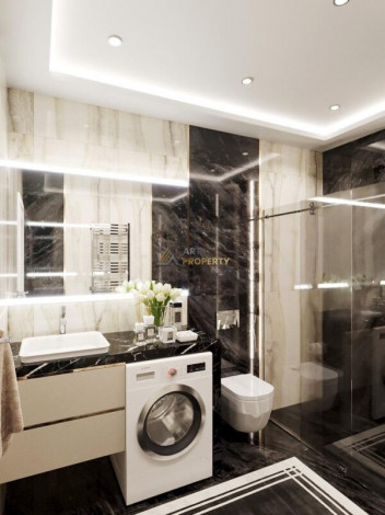 Пентхаусы в новом комлпексе на этапе строительства в районе Каргыджак, 90-180 м2 - Ракурс 46