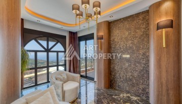 Современная вилла 5+1 с панорамным видом на море и гражданством Турции в Каргыджаке - Ракурс 2