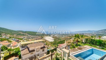 Современная вилла 5+1 с панорамным видом на море и гражданством Турции в Каргыджаке - Ракурс 4