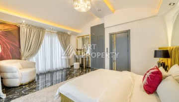 Современная вилла 5+1 с панорамным видом на море и гражданством Турции в Каргыджаке - Ракурс 5