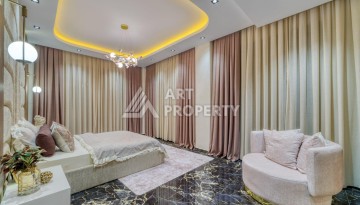 Современная вилла 5+1 с панорамным видом на море и гражданством Турции в Каргыджаке - Ракурс 7