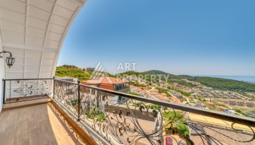 Современная вилла 5+1 с панорамным видом на море и гражданством Турции в Каргыджаке - Ракурс 8