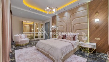 Современная вилла 5+1 с панорамным видом на море и гражданством Турции в Каргыджаке - Ракурс 9