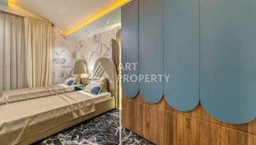 Современная вилла 5+1 с панорамным видом на море и гражданством Турции в Каргыджаке - Ракурс 10