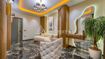 Современная вилла 5+1 с панорамным видом на море и гражданством Турции в Каргыджаке - Ракурс 13