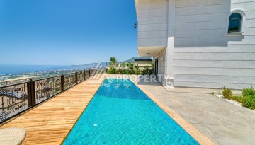 Современная вилла 5+1 с панорамным видом на море и гражданством Турции в Каргыджаке - Ракурс 30