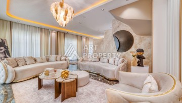 Современная вилла 5+1 с панорамным видом на море и гражданством Турции в Каргыджаке - Ракурс 41