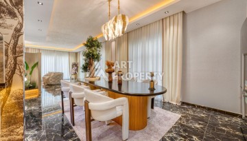 Современная вилла 5+1 с панорамным видом на море и гражданством Турции в Каргыджаке - Ракурс 44