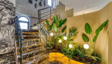 Современная вилла 5+1 с панорамным видом на море и гражданством Турции в Каргыджаке - Ракурс 54