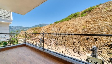 Современная вилла 5+1 с панорамным видом на море и гражданством Турции в Каргыджаке - Ракурс 56