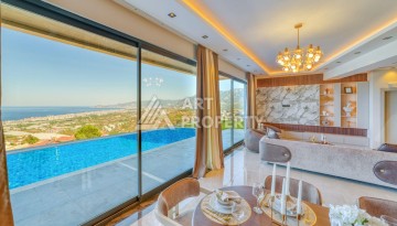 Вилла 4+1 с личным бассейном и панорамным видом на море в Каргыджаке — подходит под гражданство Турции - Ракурс 4