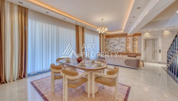 Вилла 4+1 с личным бассейном и панорамным видом на море в Каргыджаке — подходит под гражданство Турции - Ракурс 11