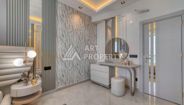 Вилла 4+1 с личным бассейном и панорамным видом на море в Каргыджаке — подходит под гражданство Турции - Ракурс 13