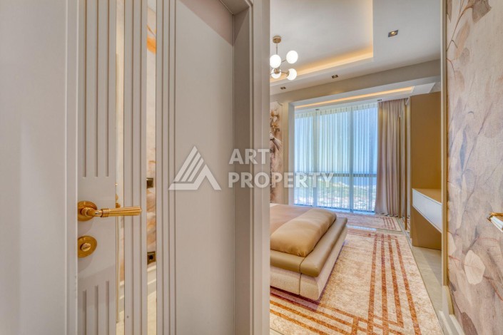 Вилла 4+1 с личным бассейном и панорамным видом на море в Каргыджаке — подходит под гражданство Турции - Ракурс 14