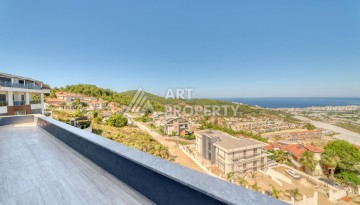 Вилла 4+1 с личным бассейном и панорамным видом на море в Каргыджаке — подходит под гражданство Турции - Ракурс 28