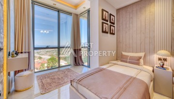 Вилла 4+1 с личным бассейном и панорамным видом на море в Каргыджаке — подходит под гражданство Турции - Ракурс 29