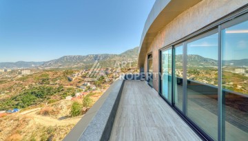 Вилла 4+1 с личным бассейном и панорамным видом на море в Каргыджаке — подходит под гражданство Турции - Ракурс 36