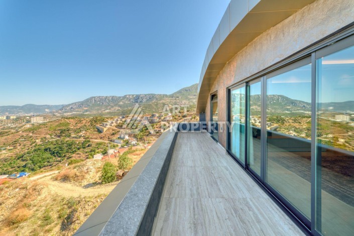 Вилла 4+1 с личным бассейном и панорамным видом на море в Каргыджаке — подходит под гражданство Турции - Ракурс 35