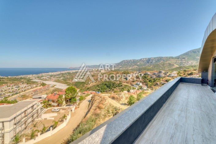 Вилла 4+1 с личным бассейном и панорамным видом на море в Каргыджаке — подходит под гражданство Турции - Ракурс 36