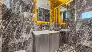 Вилла 4+1 с личным бассейном и панорамным видом на море в Каргыджаке — подходит под гражданство Турции - Ракурс 38